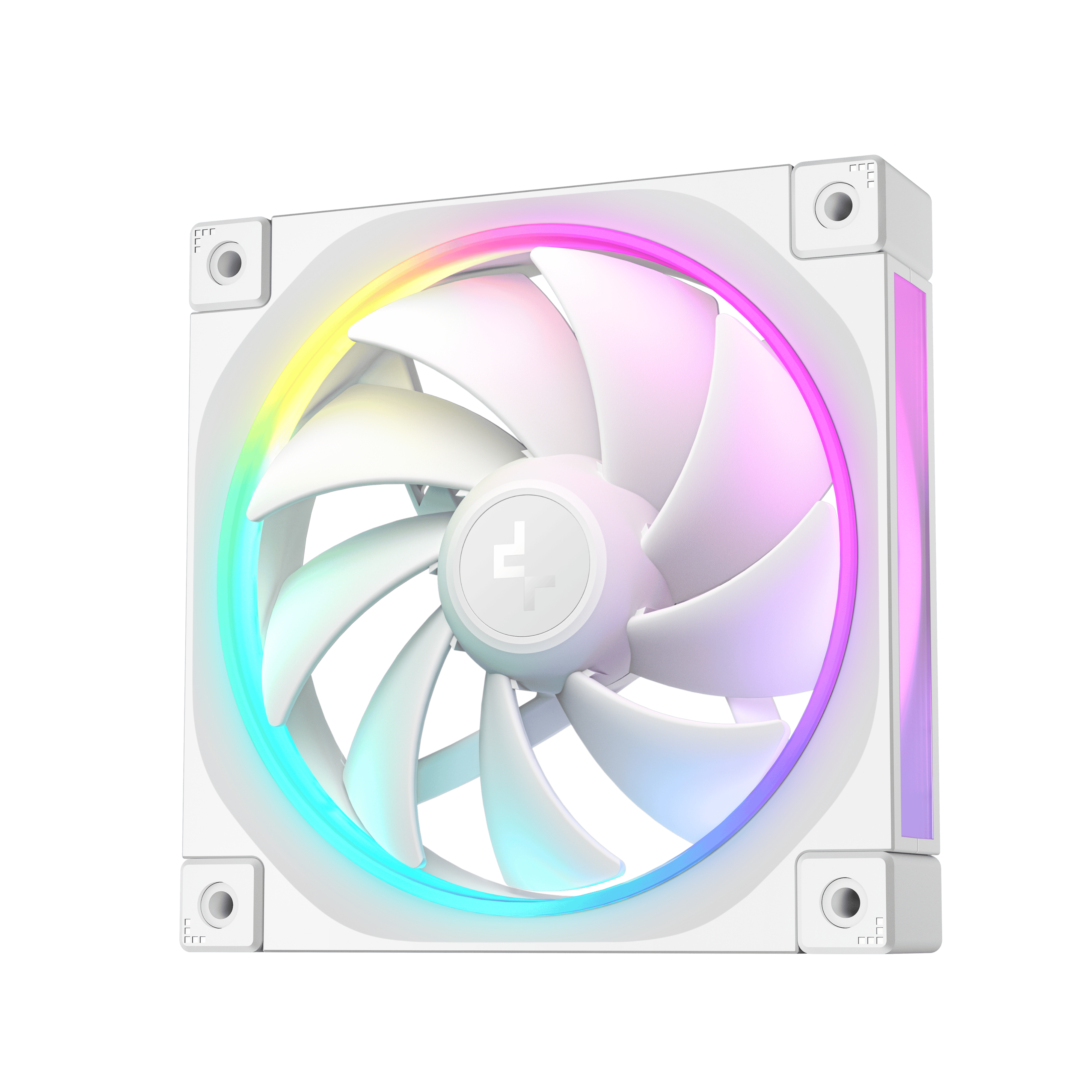 Foto 2 pulgar | Ventilador Deepcool Fl12 Blanco Rgb 120mm R-fl12-whapn1-g