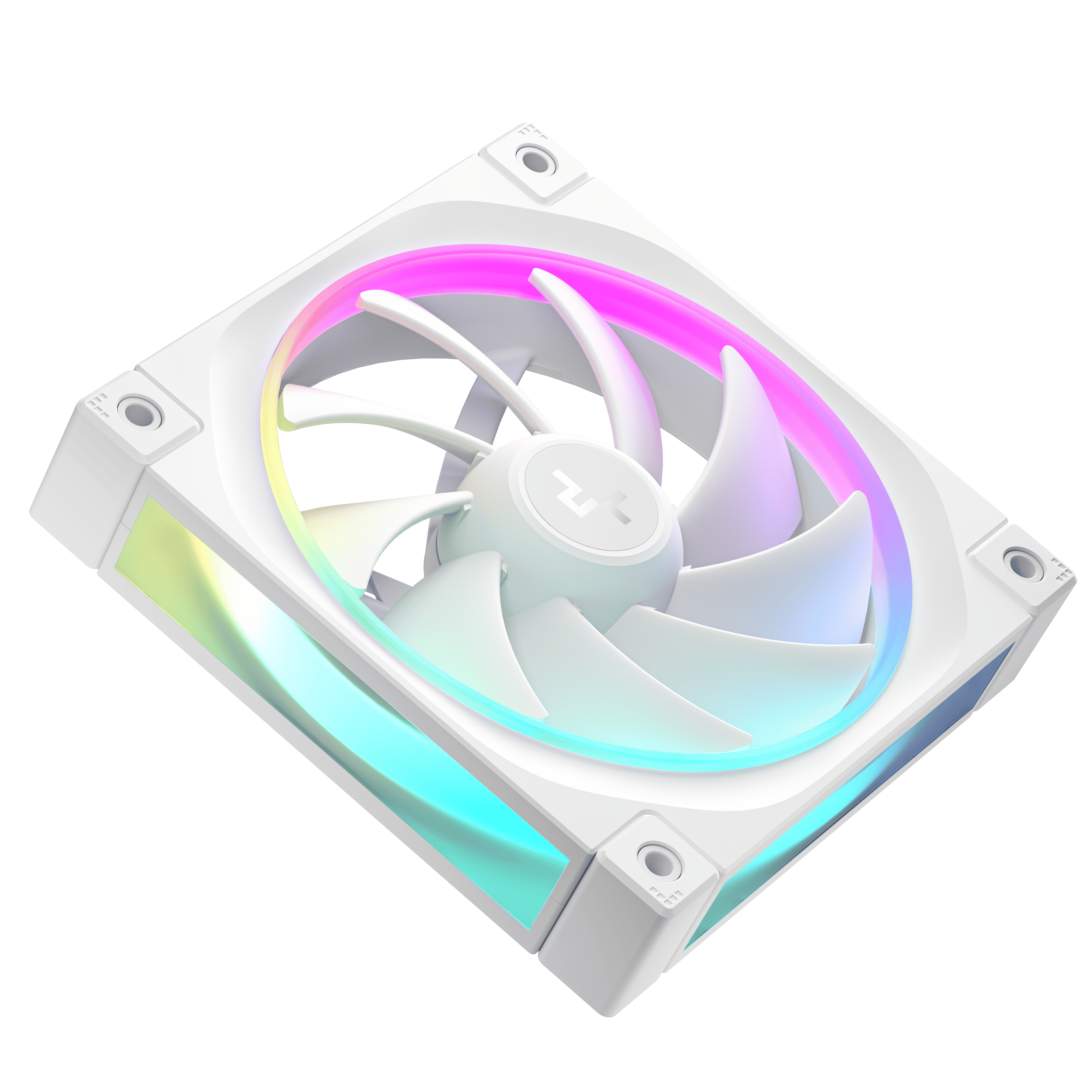 Foto 3 pulgar | Ventilador Deepcool Fl12 Blanco Rgb 120mm R-fl12-whapn1-g