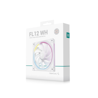 Foto 7 | Ventilador Deepcool Fl12 Blanco Rgb 120mm R-fl12-whapn1-g