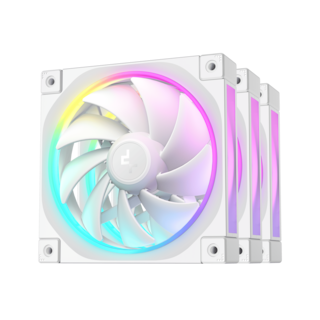 Foto 1 | Ventilador Deepcool Fl12 Blanco Rgb 120mm 3pack R-fl12-whapn3-g