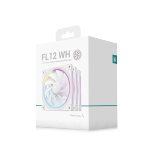 Foto 8 | Ventilador Deepcool Fl12 Blanco Rgb 120mm 3pack R-fl12-whapn3-g