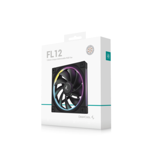 Foto 7 | Ventilador Deepcool Fl12 Negro Rgb 120mm R-fl12-bkapn1-g