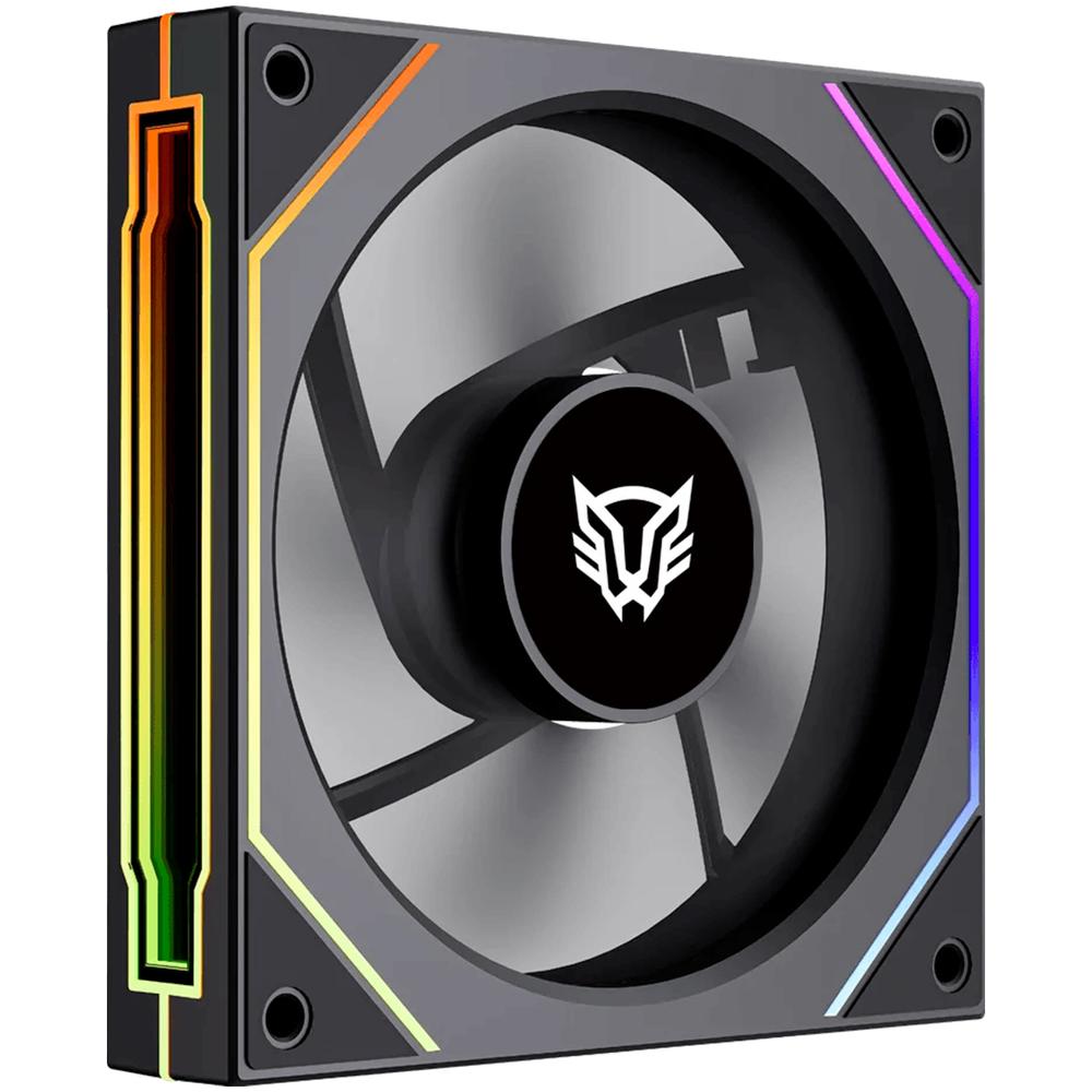 Foto 2 pulgar | Ventilador Gamer Balam Rush Eolox Link Exl95 120mm Argb Diseño Cuadrado Pwm 4 Pin 1800rpm Negro