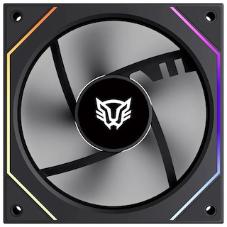 Foto 2 | Ventilador Gamer Balam Rush Eolox Link Exl95 120mm Argb Diseño Cuadrado Pwm 4 Pin 1800rpm Negro