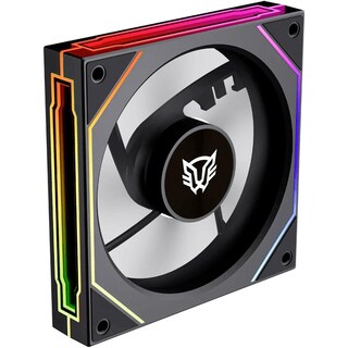 Foto 3 | Ventilador Gamer Balam Rush Eolox Link Exl95 120mm Argb Diseño Cuadrado Pwm 4 Pin 1800rpm Negro