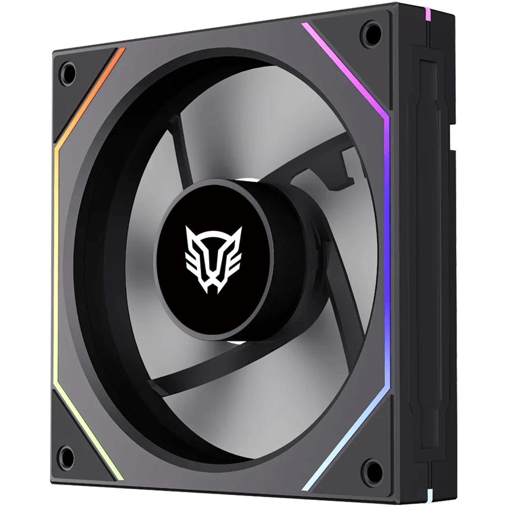 Foto 7 pulgar | Ventilador Gamer Balam Rush Eolox Link Exl95 120mm Argb Diseño Cuadrado Pwm 4 Pin 1800rpm Negro