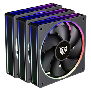 Foto 1 | Ventilador Balam Rush Eolox Bora Exb85 Kit3x1 120mm Negro Argb Br-942126