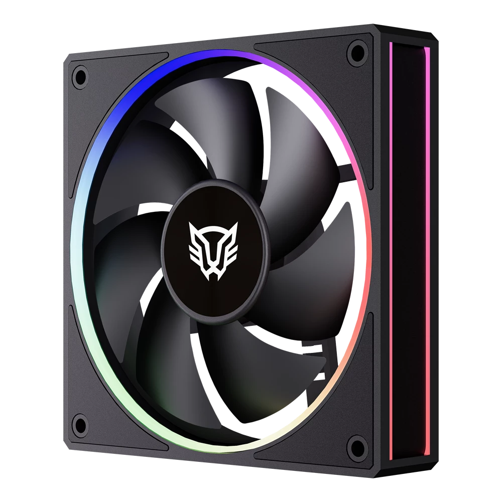 Foto 3 pulgar | Ventilador Balam Rush Eolox Bora Exb85 Kit3x1 120mm Negro Argb Br-942126