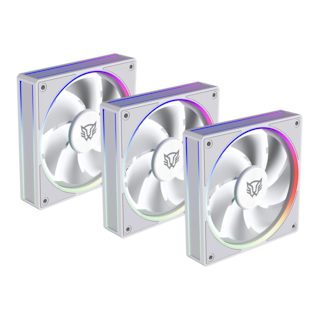 Foto 2 | Ventilador Balam Rush Eolox Bora Exb85 Kit3x1 120mm Blanco Argb Br-942133