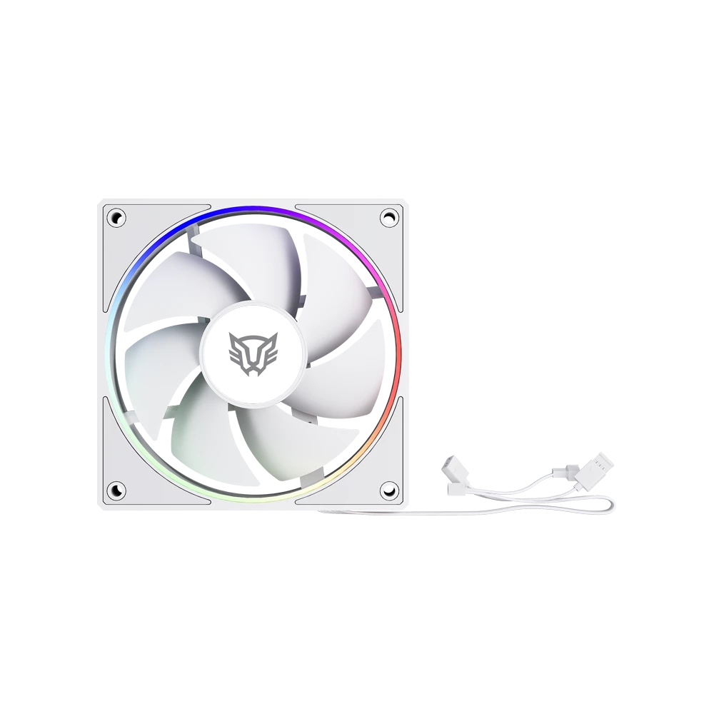 Foto 7 pulgar | Ventilador Balam Rush Eolox Bora Exb85 Kit3x1 120mm Blanco Argb Br-942133