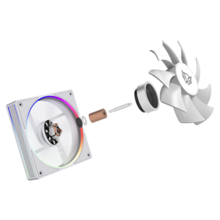 Foto 7 | Ventilador Balam Rush Eolox Bora Exb85 Kit3x1 120mm Blanco Argb Br-942133