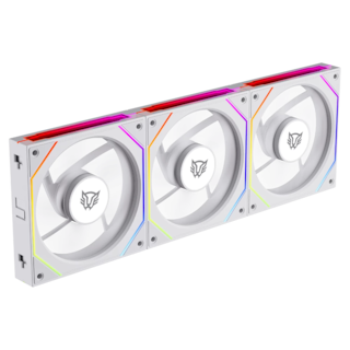 Foto 3 | Ventilador Balam Rush Eolox Link Exl95 Kit3x1 120mm Blanco Argb Br-942096