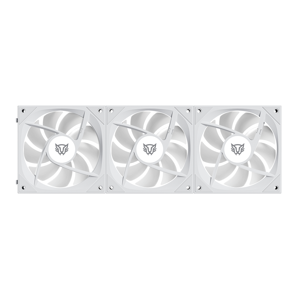 Foto 6 pulgar | Ventilador Balam Rush Eolox Link Exl95 Kit3x1 120mm Blanco Argb Br-942096