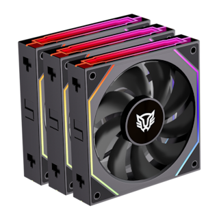 Foto 1 | Ventilador Balam Rush Eolox Link Exl95 Kit3x1 120mm Negro Argb Br-942089