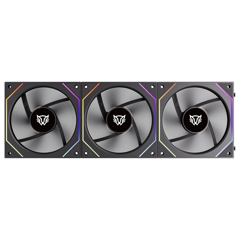 Foto 5 pulgar | Ventilador Balam Rush Eolox Link Exl95 Kit3x1 120mm Negro Argb Br-942089