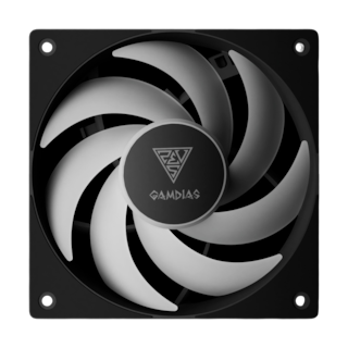 Foto 3 | Ventilador Gamdias Notus M1 3x120 Negro Argb Notus M1-1203 Argb