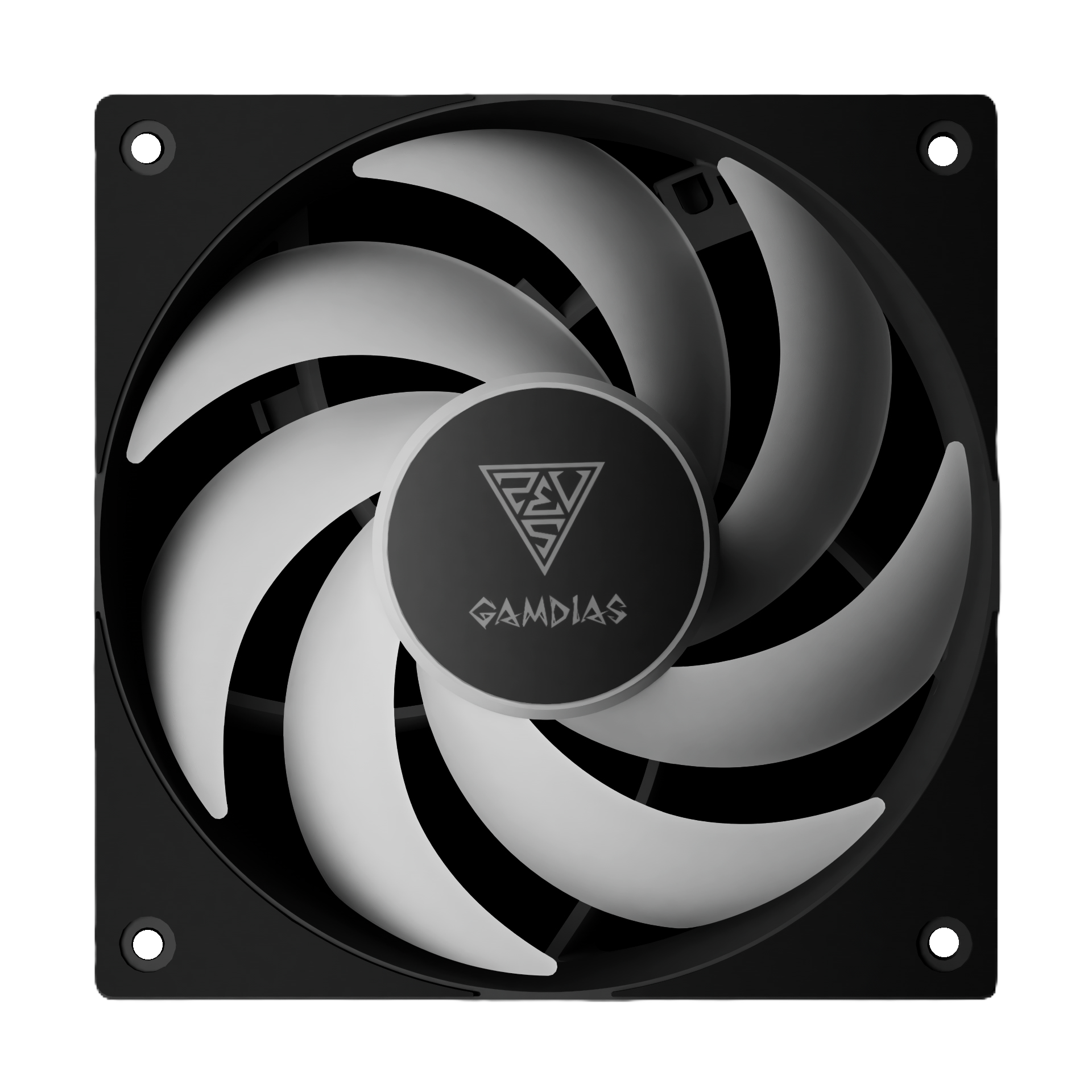 Foto 3 pulgar | Ventilador Gamdias Notus M1 1x120 Negro Argb Notus M1-1201 Argb