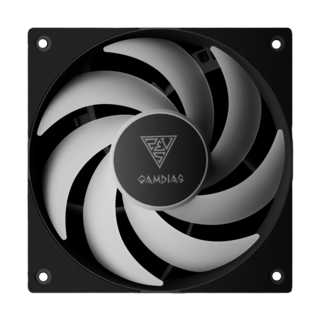Foto 2 | Ventilador Gamdias Notus M1 1x120 Negro Argb Notus M1-1201 Argb