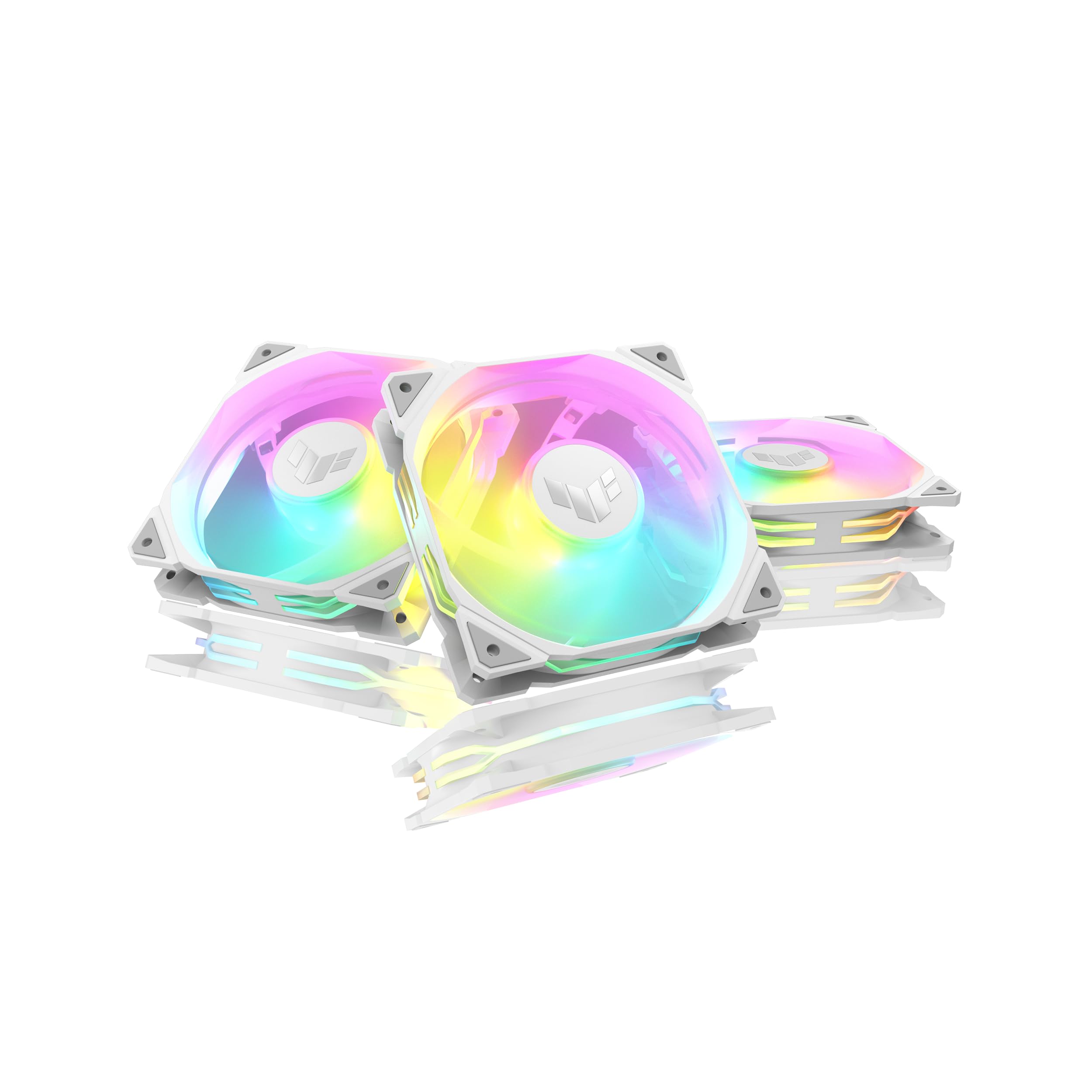 Foto 2 pulgar | Ventilador Asus Tuf Gaming Tr120 De 120 Mm Argb Blanco, Paquete Triple - Venta Internacional.