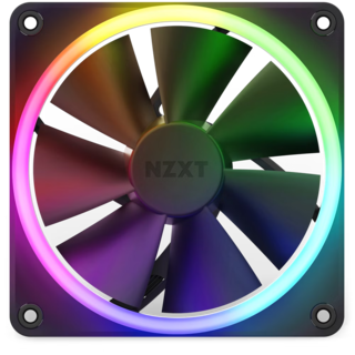 Foto 2 | Ventilador Nzxt F120 Negro 120mm Rgb Rf-r12sf-b1