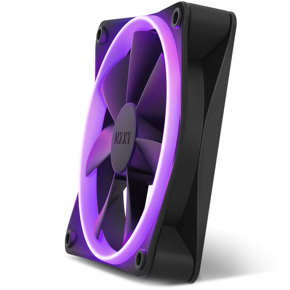 Foto 4 pulgar | Ventilador Nzxt F120 Negro 120mm Rgb Rf-r12sf-b1