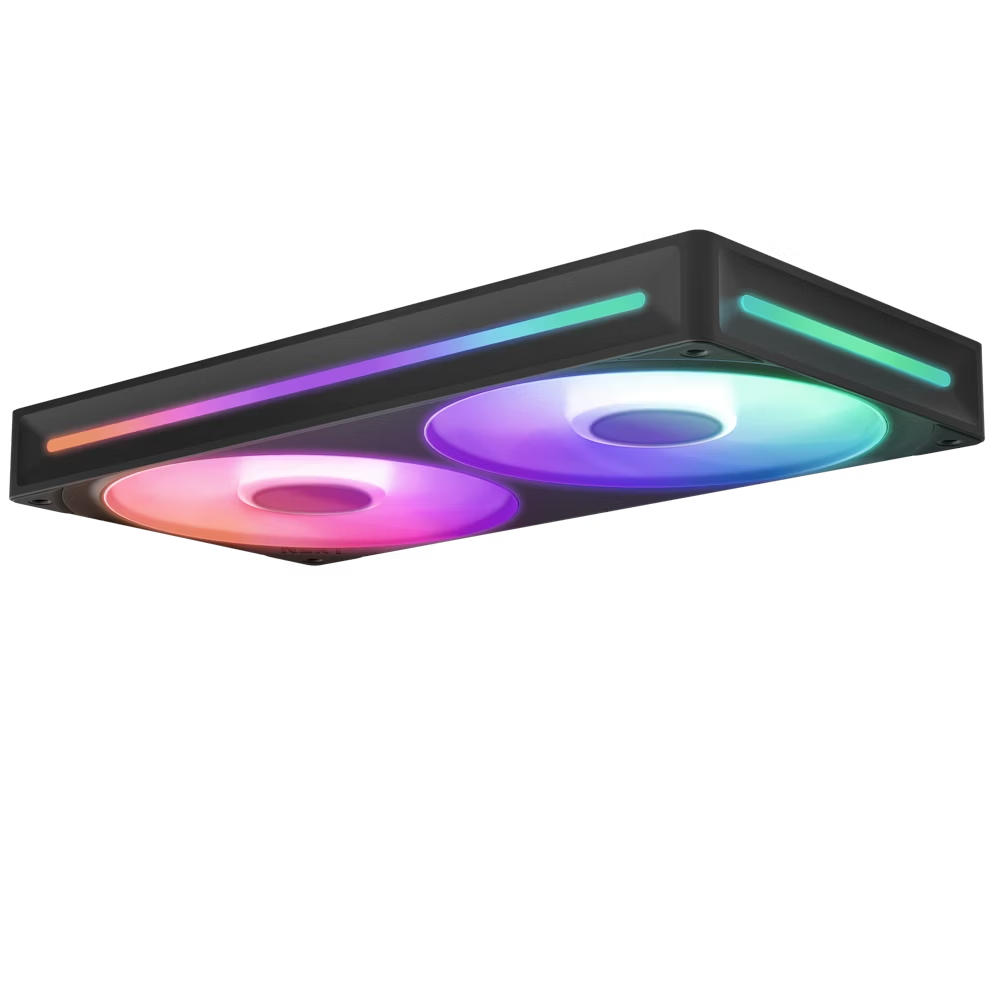 Foto 4 pulgar | Ventilador Nzxt F240 Rgb Core Black 240mm Un Solo Marco Rf-u24hf-b1