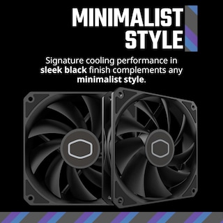 Foto 6 | Ventilador Enfriador De Líquido/aire Cooler Master Mf120 Lite Con Carcasa Negra - Venta Internacional.