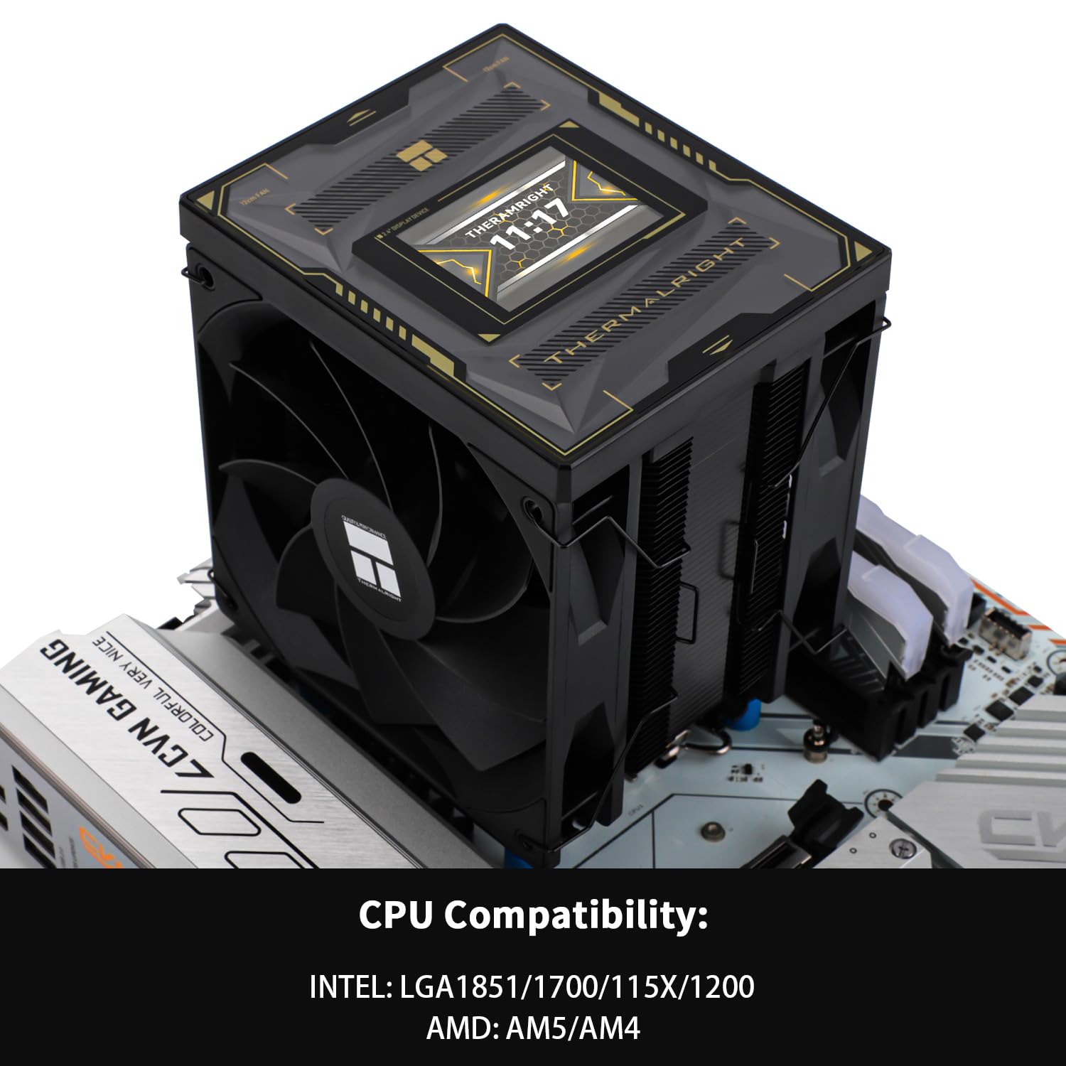 Foto 4 pulgar | Enfriador De Aire Para Cpu Thermalright Burst Assassin 120 Vision Black - Venta Internacional.
