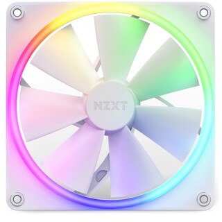 Foto 3 | Controlador De Iluminación Fan Nzxt F140rgb Twin + Rgb De 140 Mm, Color Blanco - Venta Internacional.