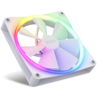 Foto 4 | Controlador De Iluminación Fan Nzxt F140rgb Twin + Rgb De 140 Mm, Color Blanco - Venta Internacional.
