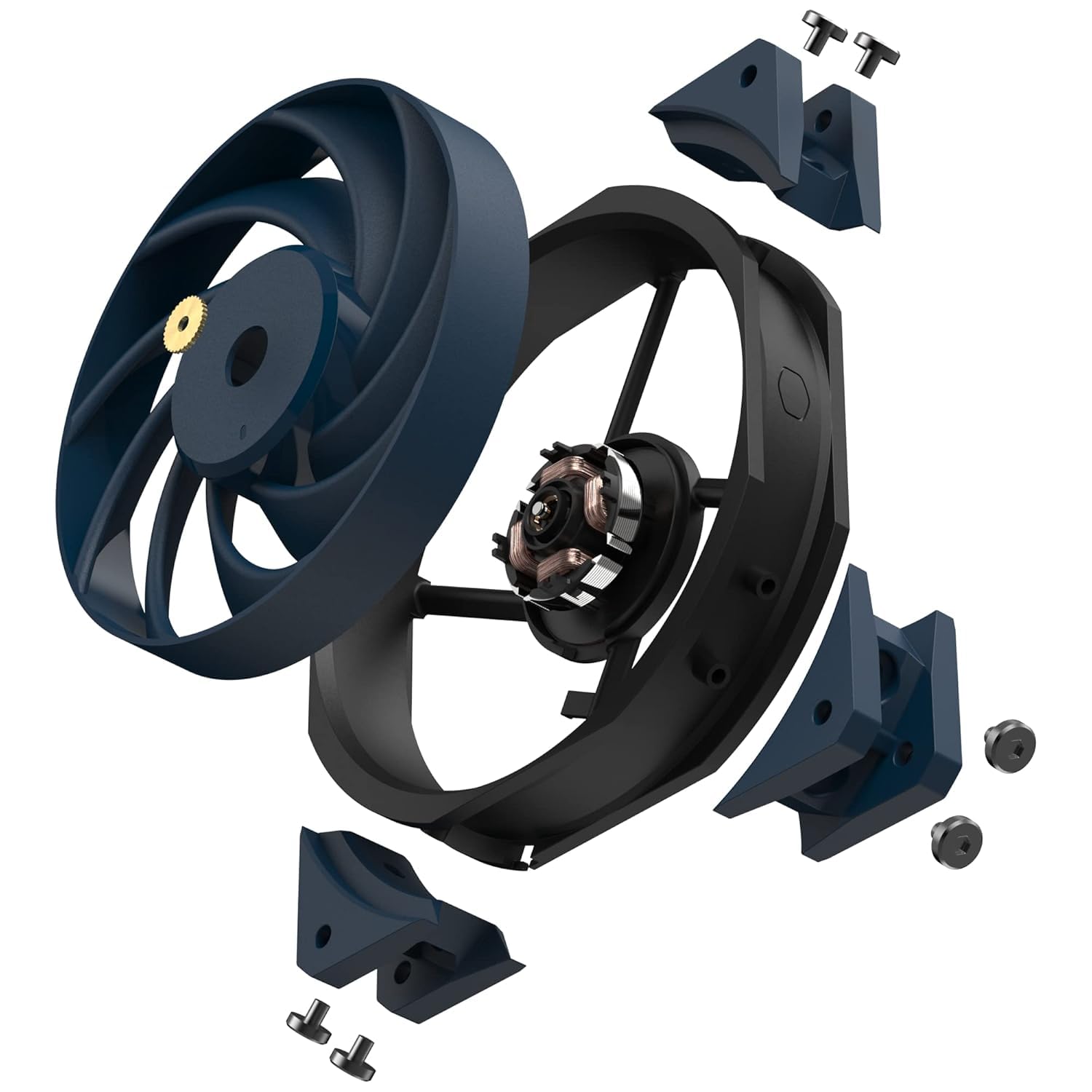 Foto 6 pulgar | Case Fan Cooler Master Mobius 120 Oc, Diseño De Aspas Anulares - Venta Internacional.