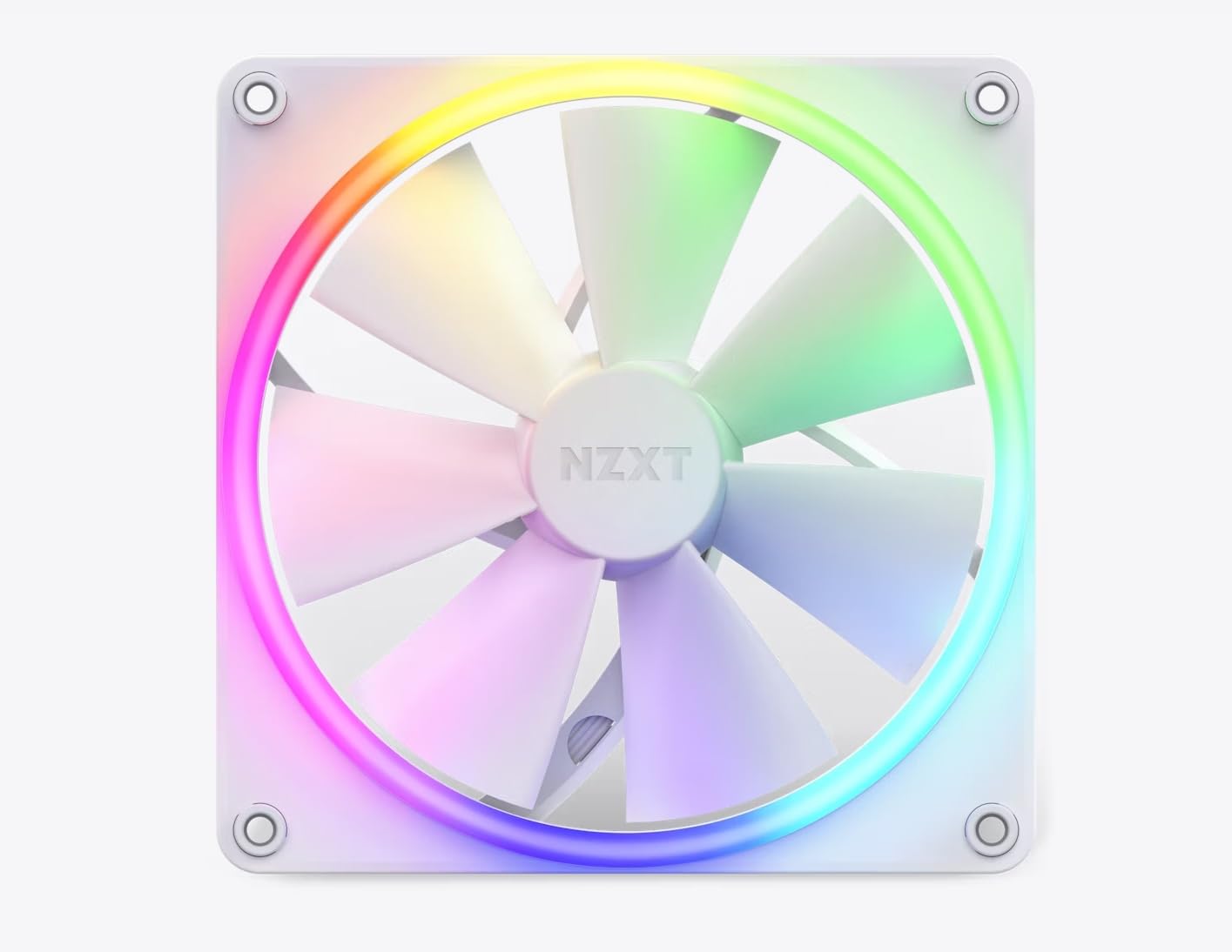 Foto 2 pulgar | Ventilador Nzxt F140 Rgb De 140 Mm Con Iluminación Avanzada, Color Blanco - Venta Internacional.