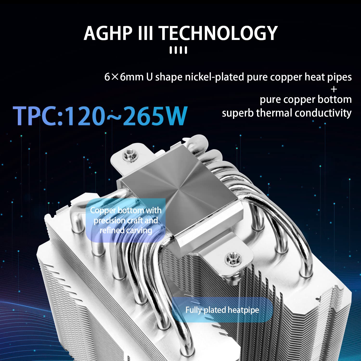 Foto 3 pulgar | Enfriador De Aire Para Cpu Thermalright Peerless Assassin 120 Se Argb - Venta Internacional.