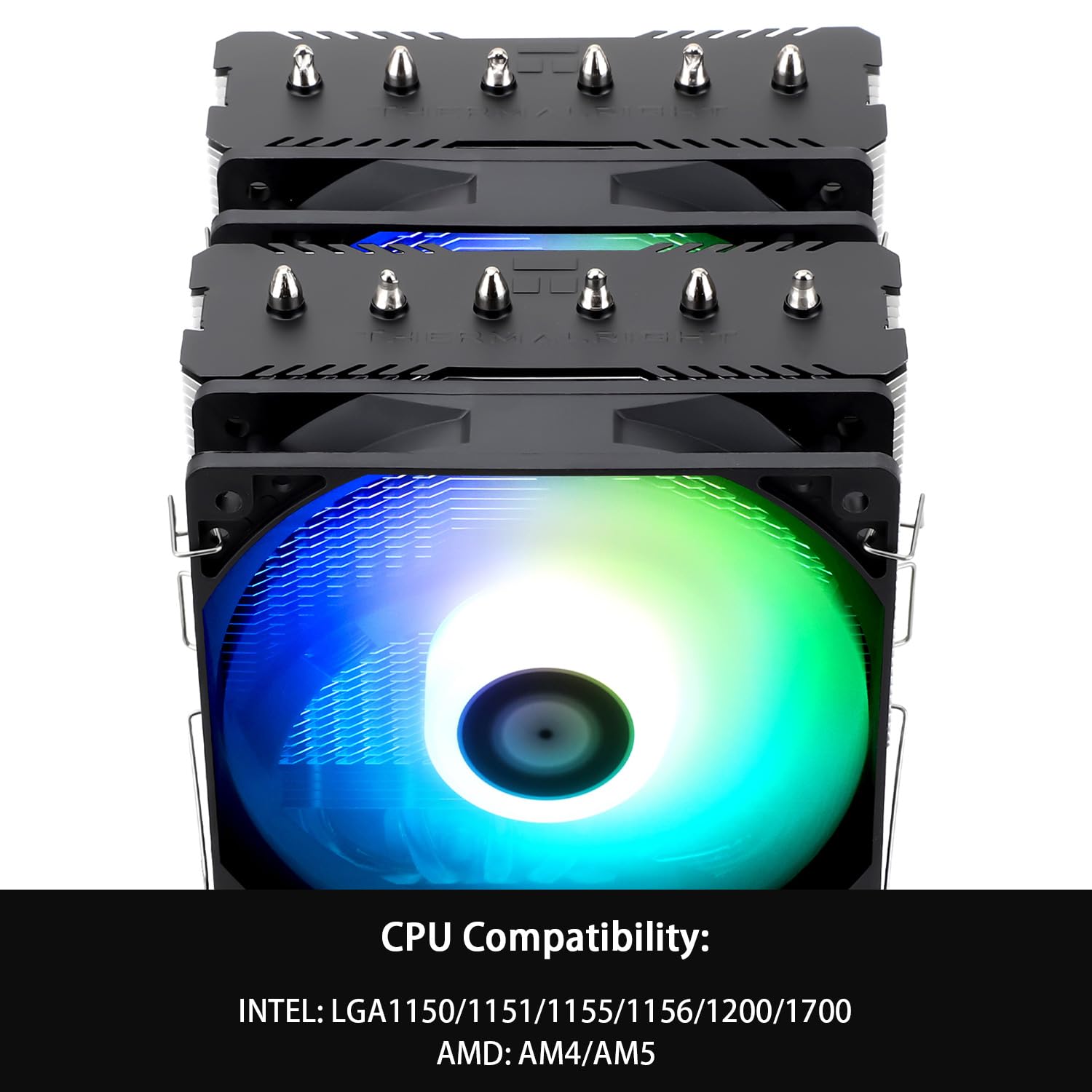 Foto 5 pulgar | Enfriador De Aire Para Cpu Thermalright Peerless Assassin 120 Se Argb - Venta Internacional.