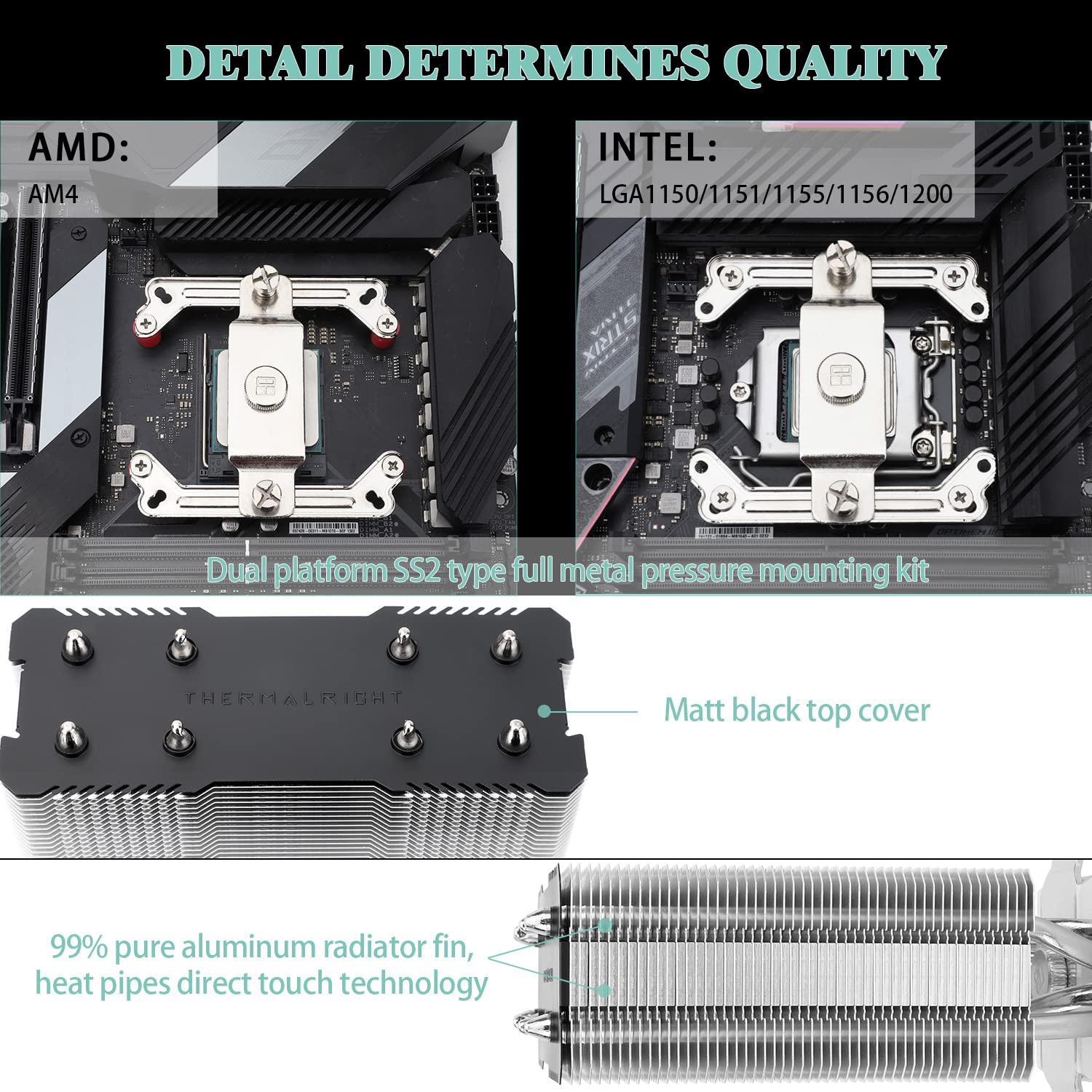 Foto 3 | Enfriador De Aire Para Cpu Thermalright Assassin X120 Refined Se - Venta Internacional.