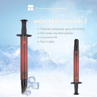 Foto 2 | Pasta Térmica Thermalright Tfx 2g, 14,3 W/m.k, 2 Gramos, Grasa Térmica Para Tarjetas Gráficas Y Cpu - Venta Interna
