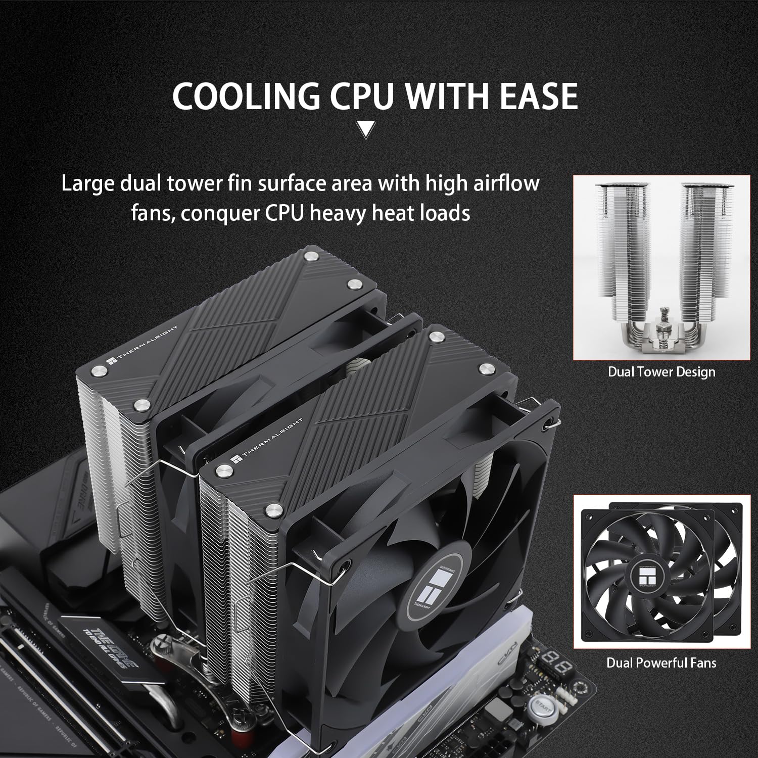 Foto 4 | Enfriador De Aire Para Cpu Thermalright Phantom Spirit 120 Ps120 - Venta Internacional.