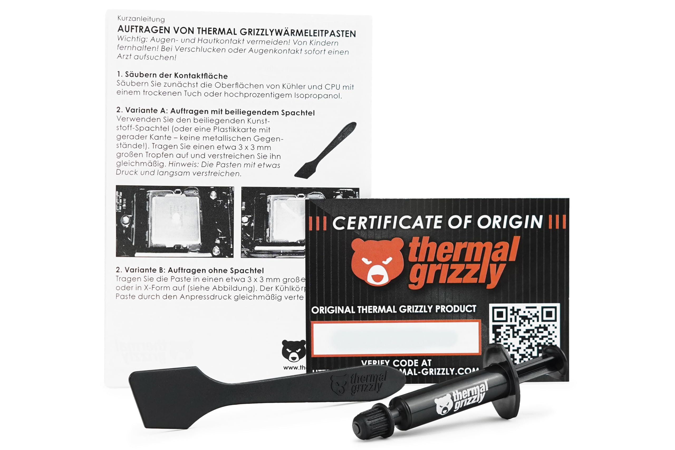 Foto 6 | Pasta Térmica Thermal Grizzly Kryonaut 1g De Alto Rendimiento - Venta Internacional.