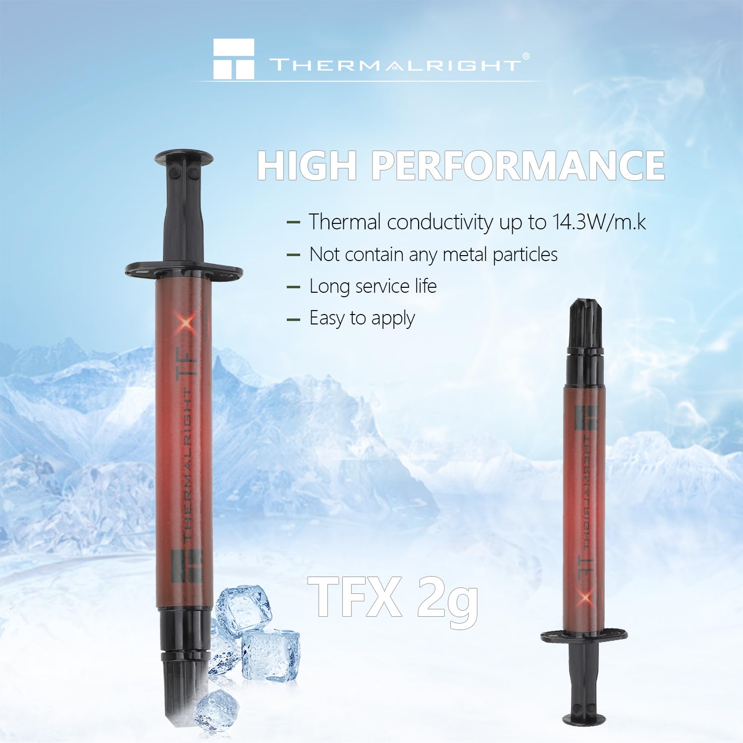 Foto 2 | Pasta Térmica Thermalright Tfx, Compuesto Disipador De Calor De 2 G, 14,3 W/m.k - Venta Internacional.