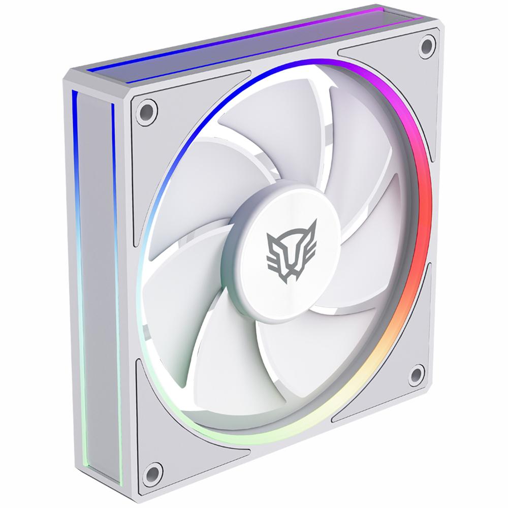 Foto 3 pulgar | Ventilador Gamer Balam Rush Eolox Bora-r Exb85r 120mm Argb Aspas Inversas Diseño Cuadrado Pwm 4 Pin