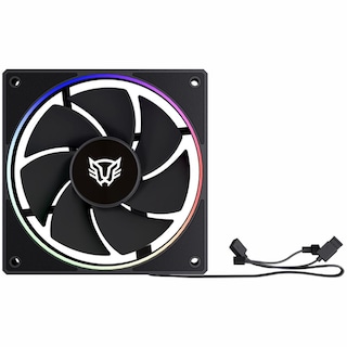 Foto 1 | Ventilador Gamer Balam Rush Eolox Bora-r Exb85r 120mm Argb Aspas Inversas Diseño Cuadrado Pwm 4 Pin