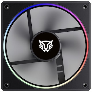 Foto 2 | Ventilador Gamer Balam Rush Eolox Bora-r Exb85r 120mm Argb Aspas Inversas Diseño Cuadrado Pwm 4 Pin