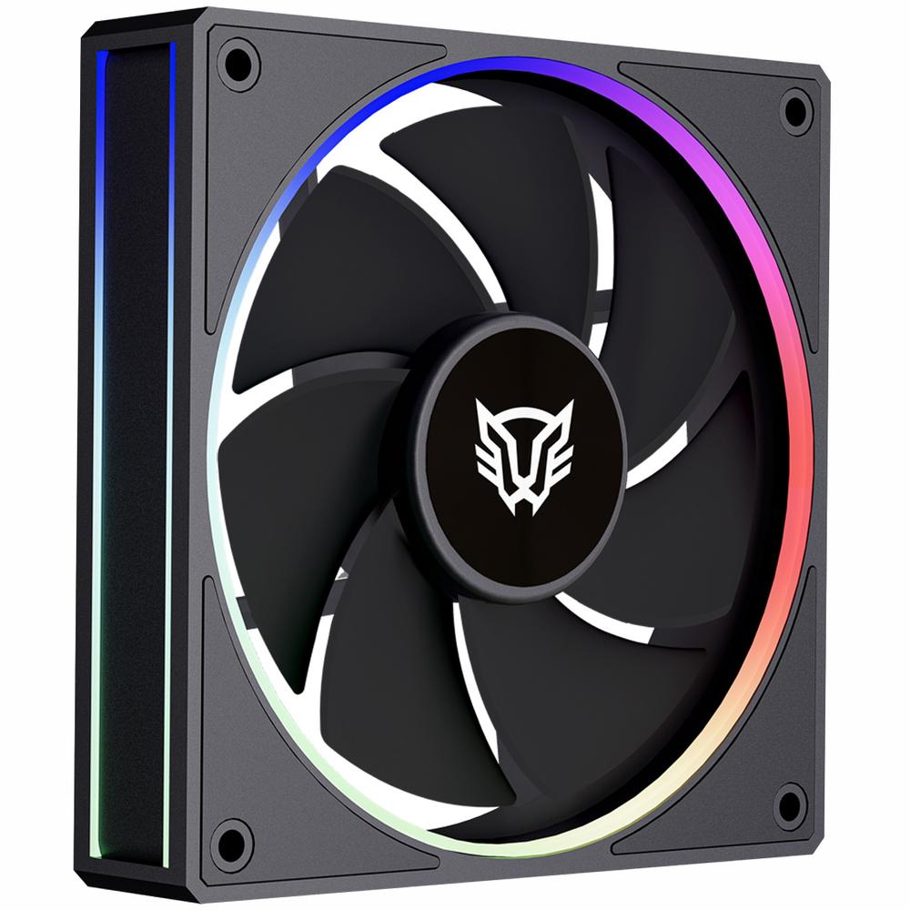 Foto 4 pulgar | Ventilador Gamer Balam Rush Eolox Bora-r Exb85r 120mm Argb Aspas Inversas Diseño Cuadrado Pwm 4 Pin