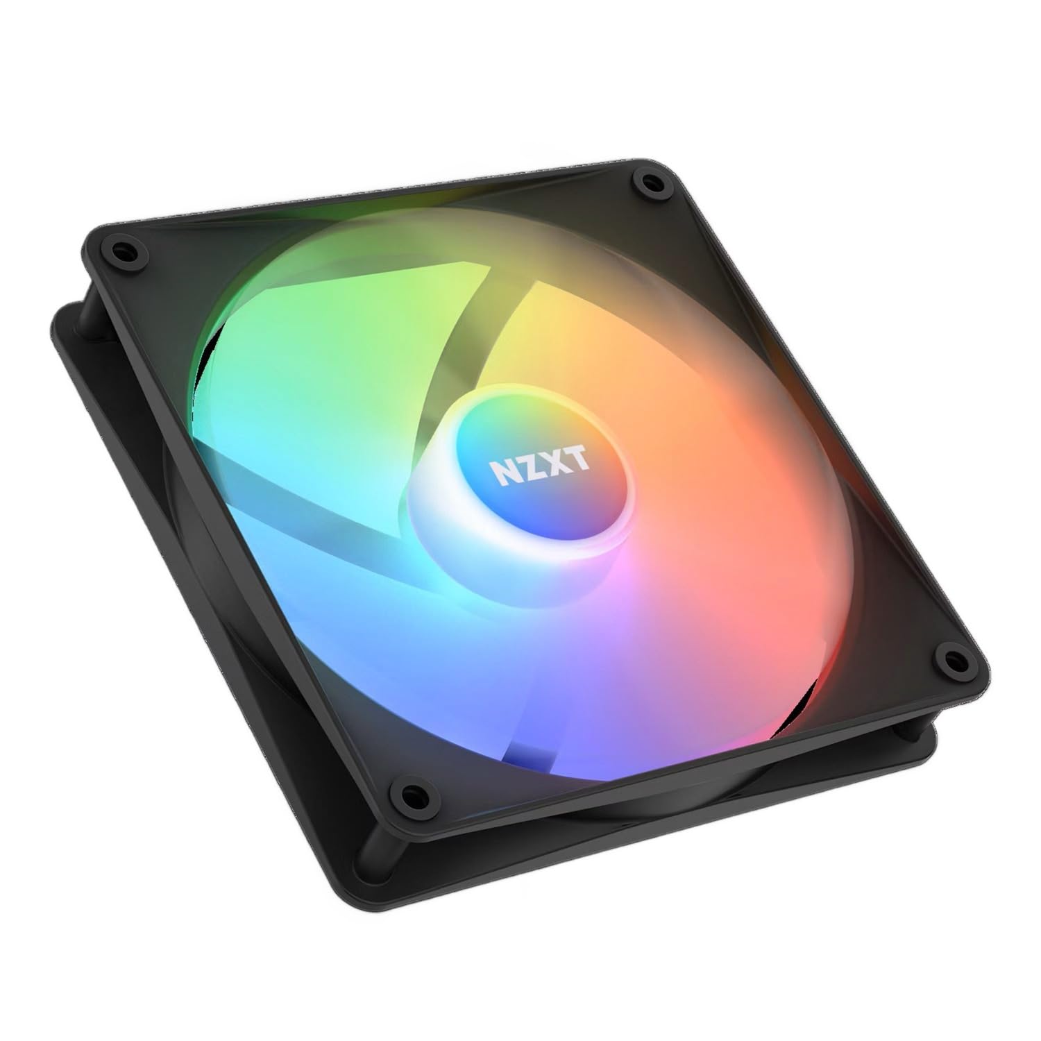 Foto 2 pulgar | Ventilador Nzxt F140 Rgb Core De 140 Mm Montado En Un Hub Con 8 Led Negro - Venta Internacional.