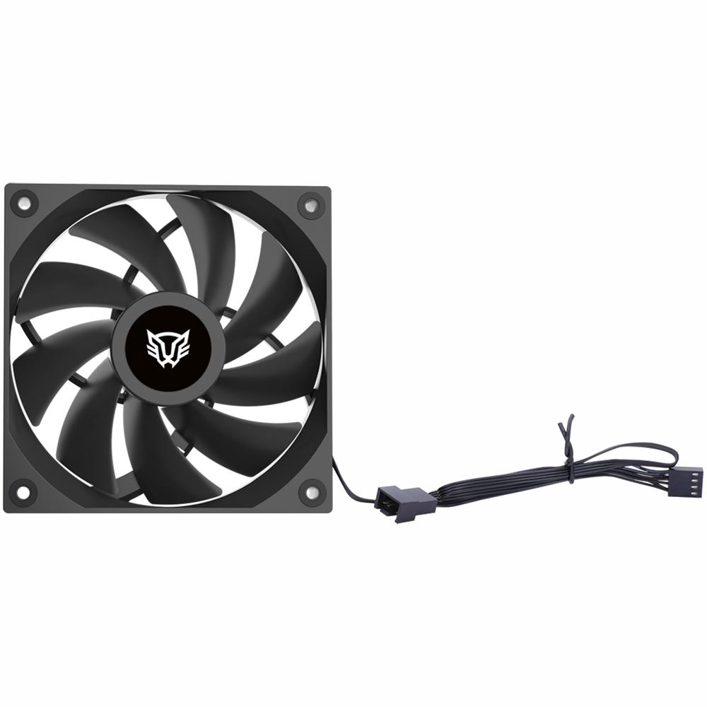 Foto 2 pulgar | Ventilador Gamer Balam Rush Eolox Glaziar Exg77 120mm Aspas Aerodinámicas Pwm 4 Pin 2000rpm Negro Br