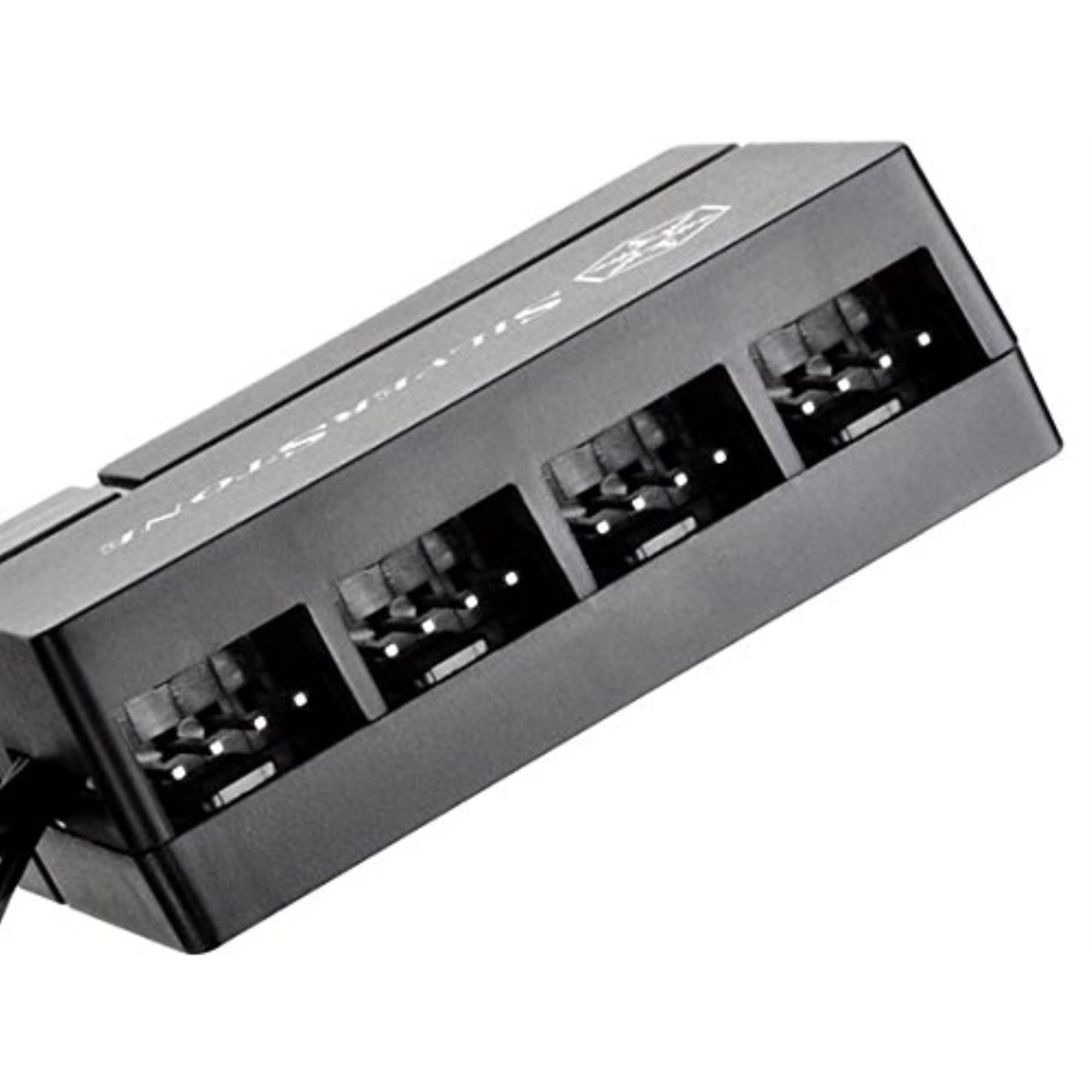Foto 3 pulgar | Hub De Ventilador Silverstone Cpf04 Con Conectores Pwm De 1 A 8, Color Negro - Venta Internacional.