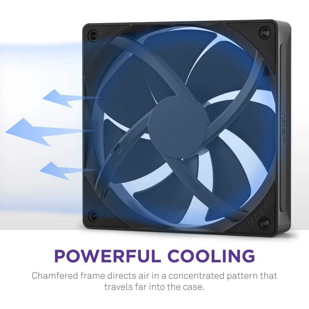 Foto 5 pulgar | Ventilador De Presión Estática Nzxt F140p 140mm Negro - Venta Internacional.