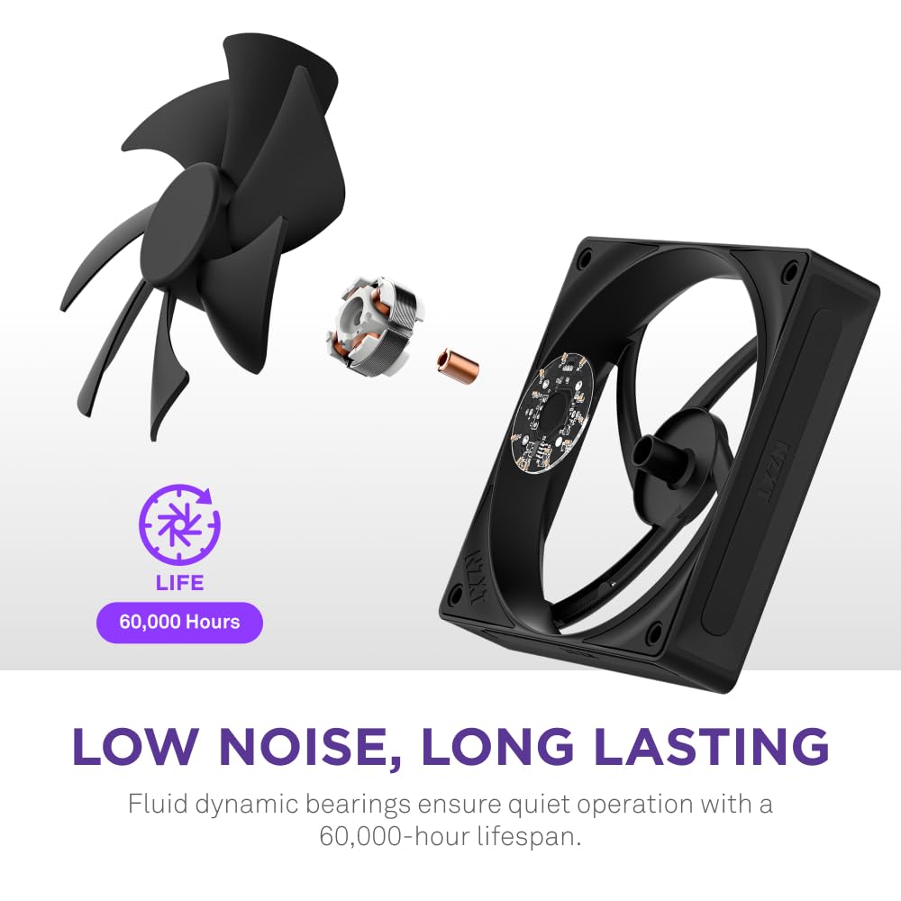 Foto 6 pulgar | Ventilador De Presión Estática Nzxt F140p 140mm Negro - Venta Internacional.