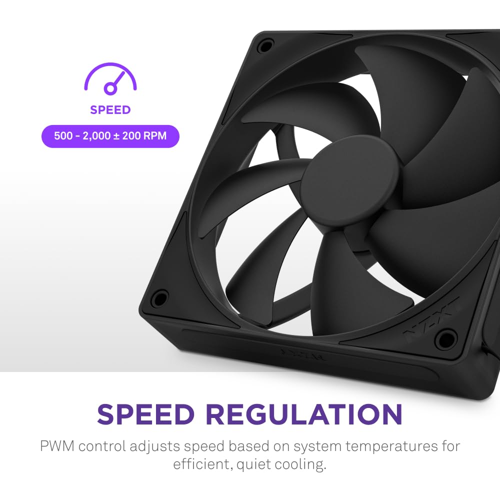 Foto 7 pulgar | Ventilador De Presión Estática Nzxt F140p 140mm Negro - Venta Internacional.