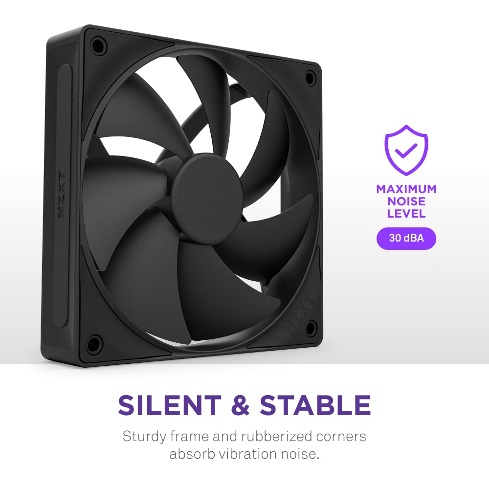 Foto 8 pulgar | Ventilador De Presión Estática Nzxt F140p 140mm Negro - Venta Internacional.